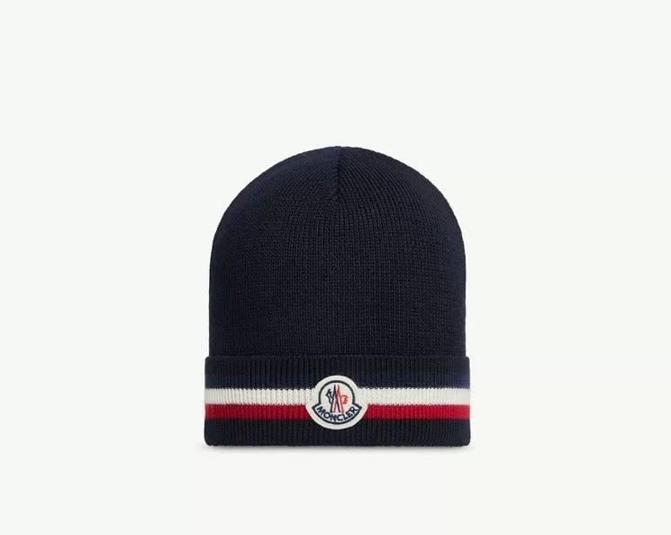 Шапка Moncler Черный (HAT-MON-001-BLU)