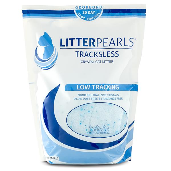 Наполнитель в кошачий туалет Litter Pearls TrackLess кварцевый впитывающий 1,81 кг (30038)