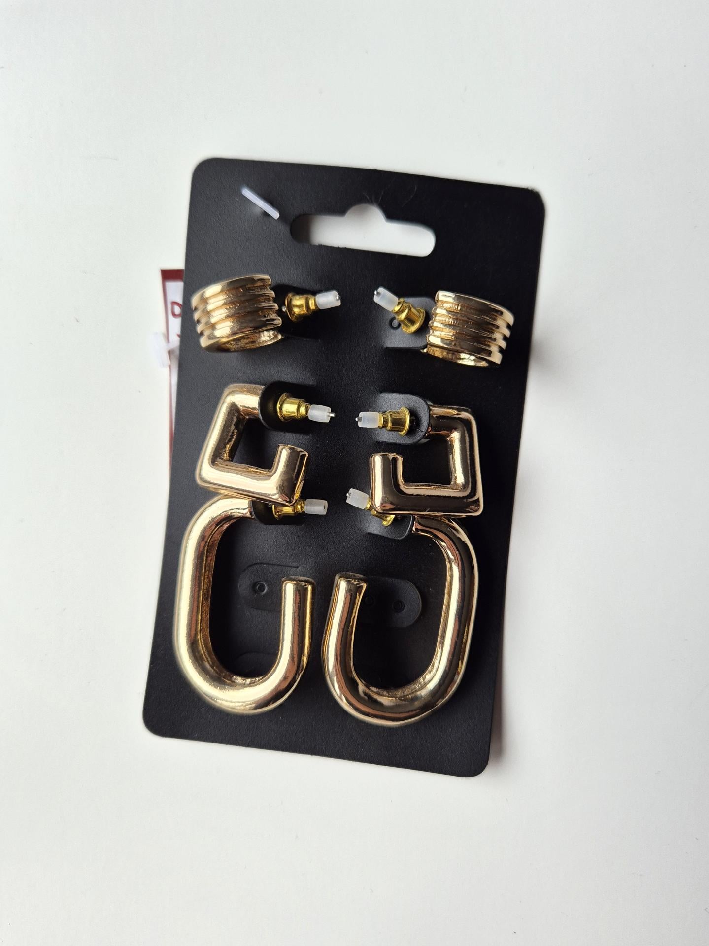 Серьги женские полукольца Pretty Little Thing Золотистый (12340)