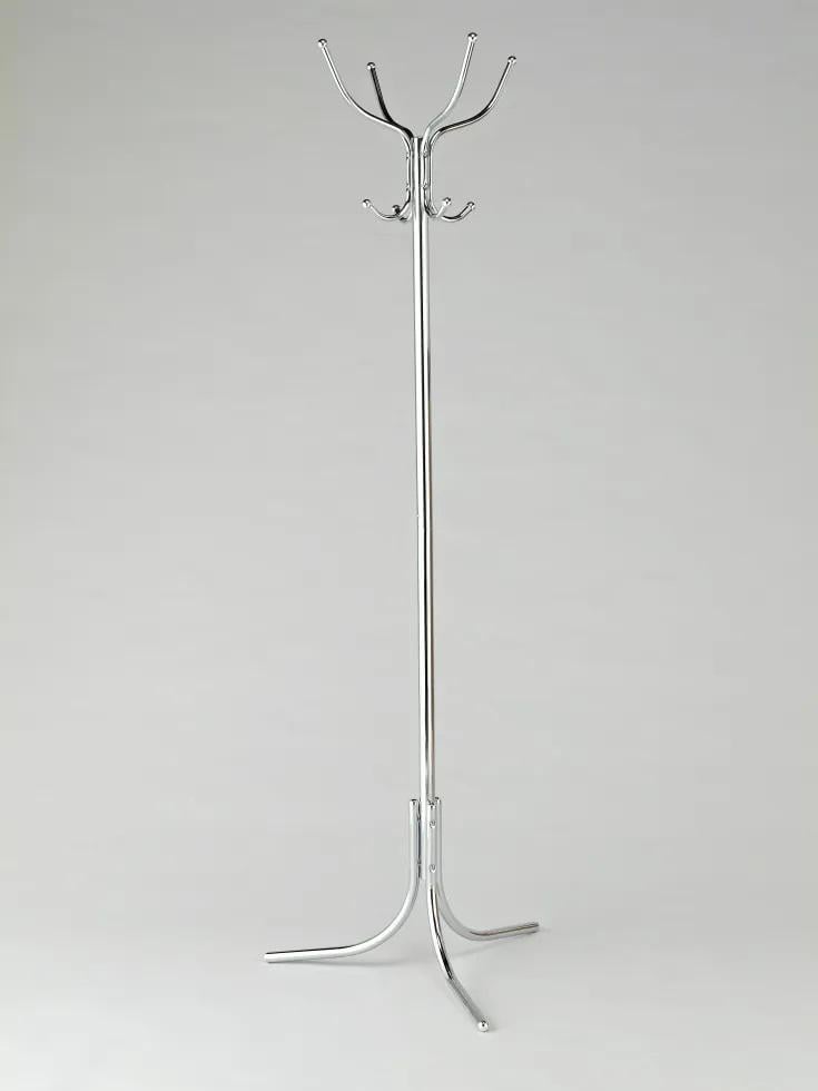 Вешалка кактус напольная для одежды с крючками 60x60x182 см Хром (DA14232C)