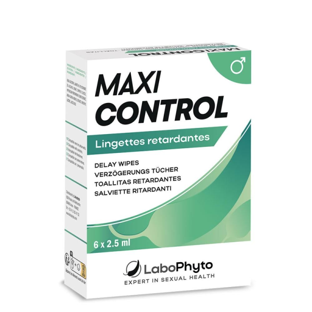 Пролонгатор секса для мужчин MaxiControl Delaying Wipes 6 шт. (1000061399)