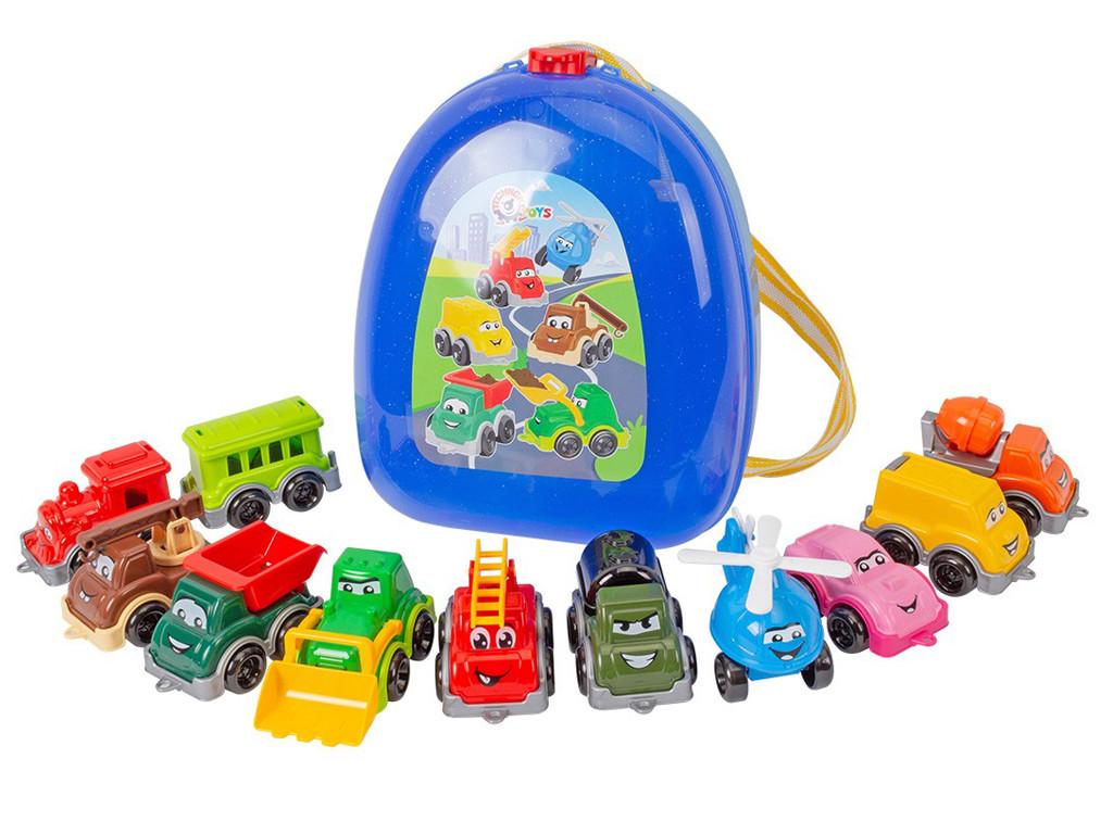 Рюкзак з машинками ТехноК 9253 Транспорт (8350)