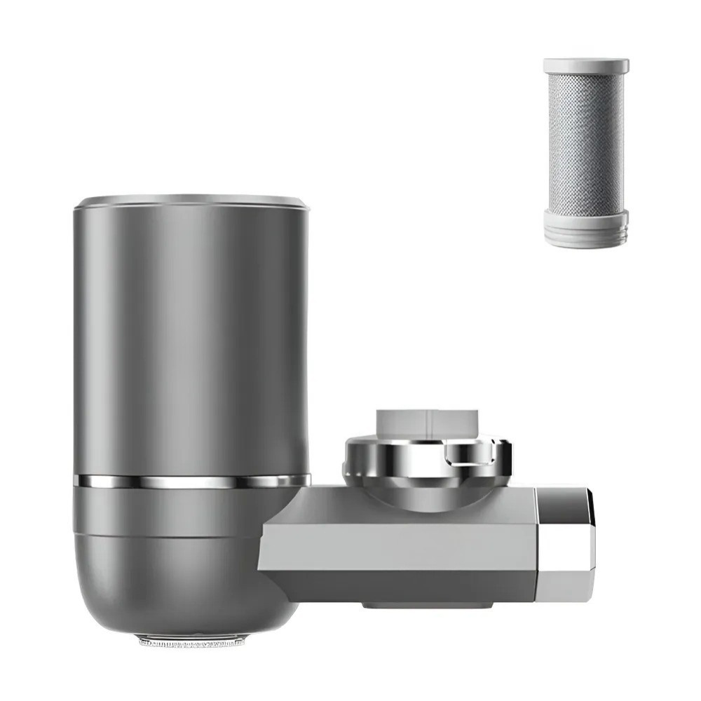 Фільтр насадка для очищення води на кран в кухню та ванну кімнату з універсальними насадками - фото 2