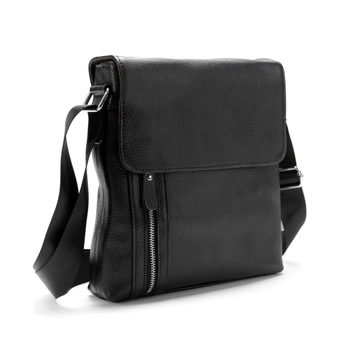 Мужская сумка через плечо Royal Bag M56-17195A Черный (7057)