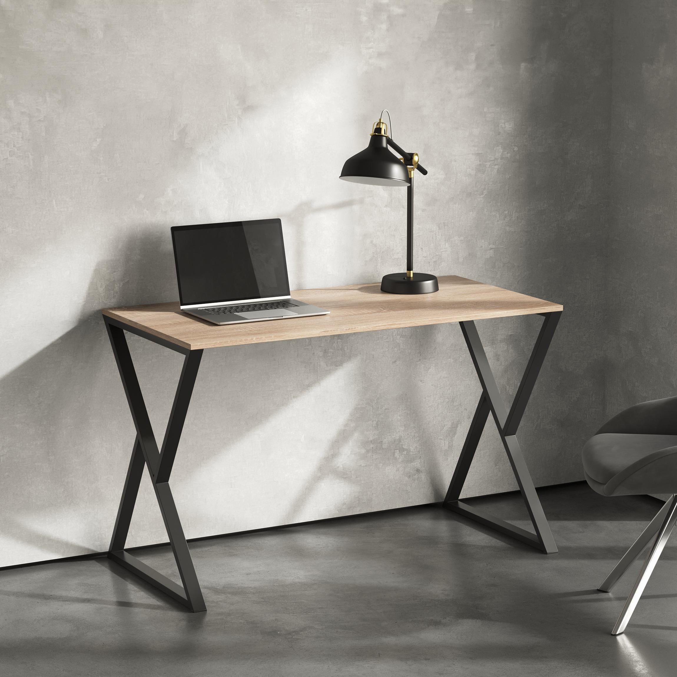 Стол письменный лофт Серия 10 1200х500х16 мм Дуб сонома (24087194)