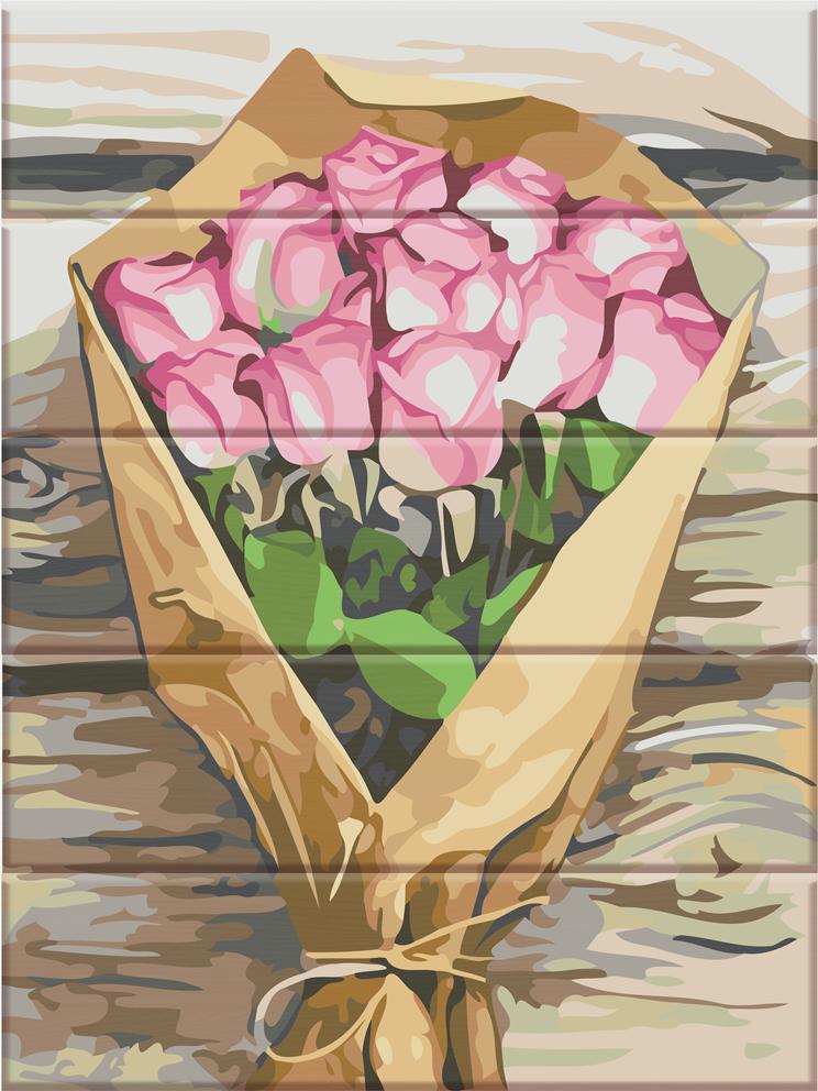 Картина по номерам ArtStory Букет розовых роз 30x40 см (ASW151)
