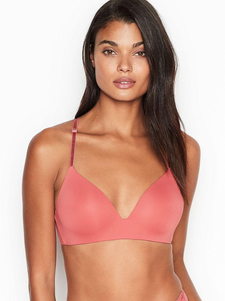 Бюстгальтер Bralette Victoria's Secret 404-838 75В Темно-розовый (1-7) - фото 1