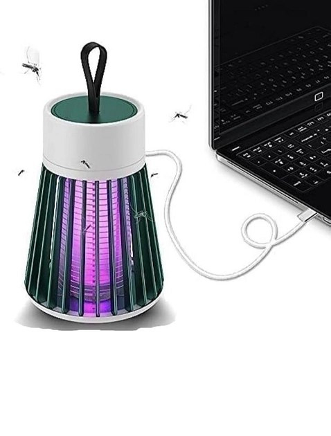 Уничтожитель насекомых Mosquito killing Lamp YG-002 от USB с LED подсветкой 1200 mAh Green (7244031058) - фото 3