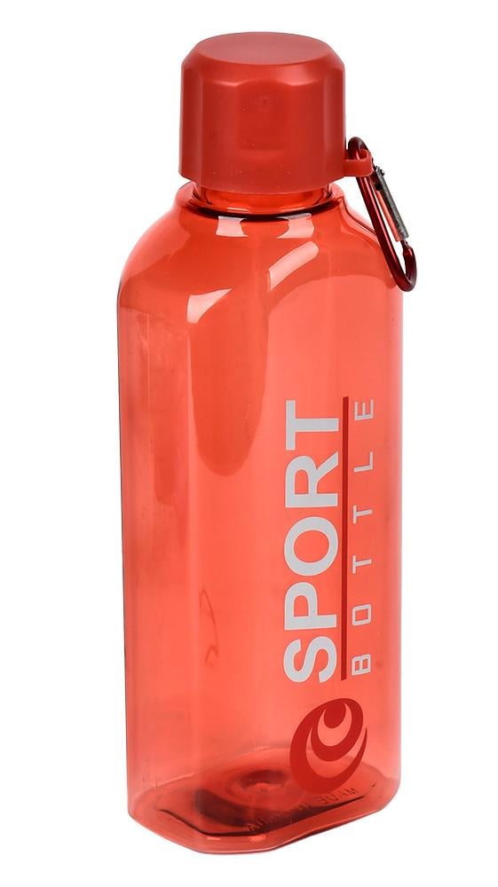 Пляшка-поїлка спортивна Sport 720 мл з карабіном пластикова Red (30963)