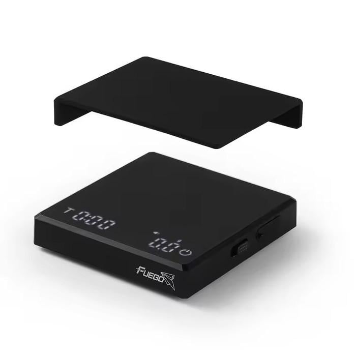 Весы для кофе Fuego Mini 0,1 г-2 кг с таймером аккумуляторные Black (2589066264)