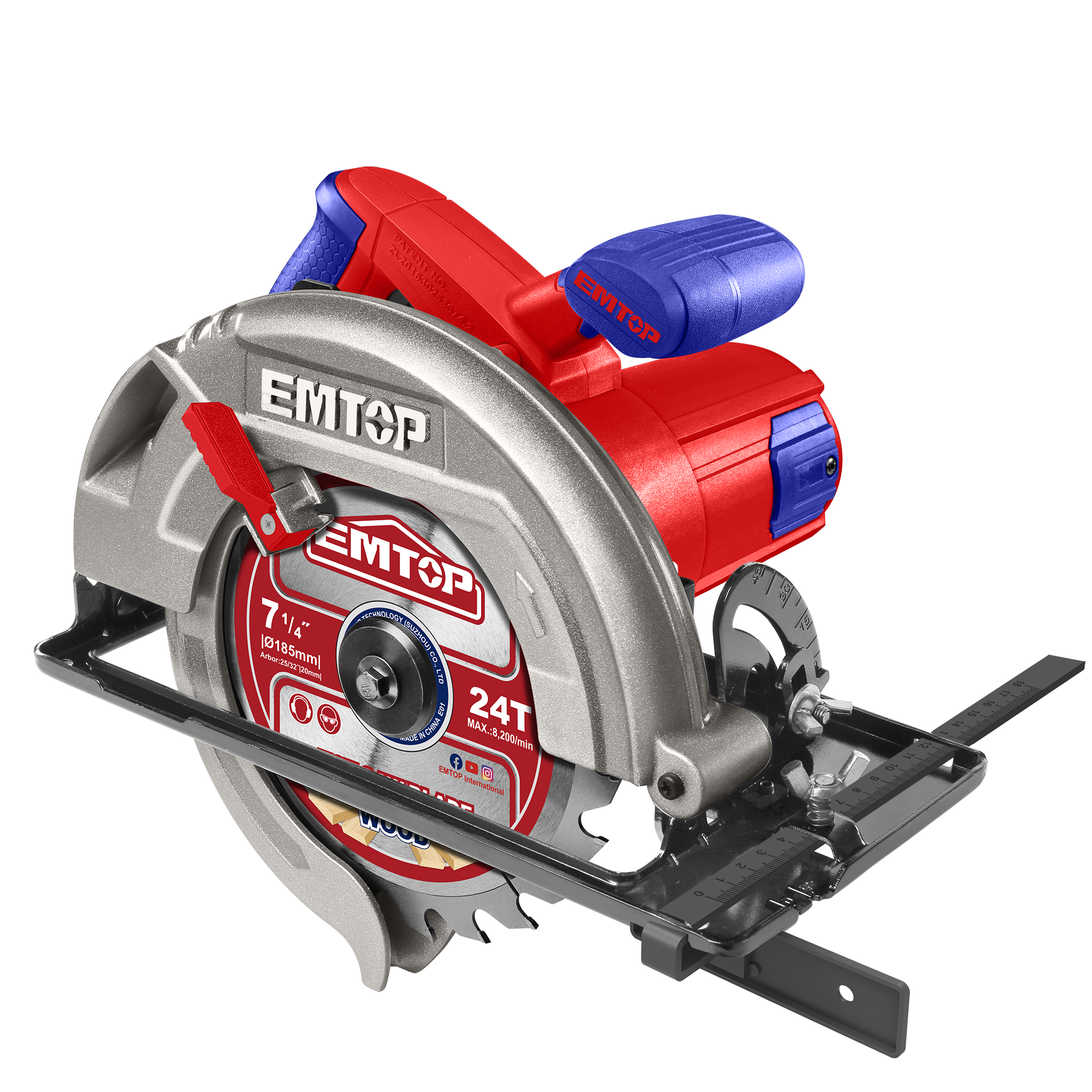 Пила дисковая EMTOP ECSW1853