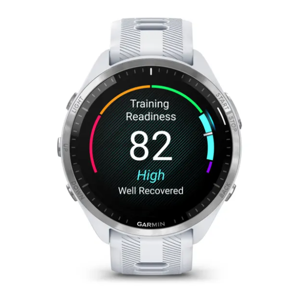 Смарт-часы Garmin Forerunner 965 с титановым безелем Белый (010-02809-11) - фото 4