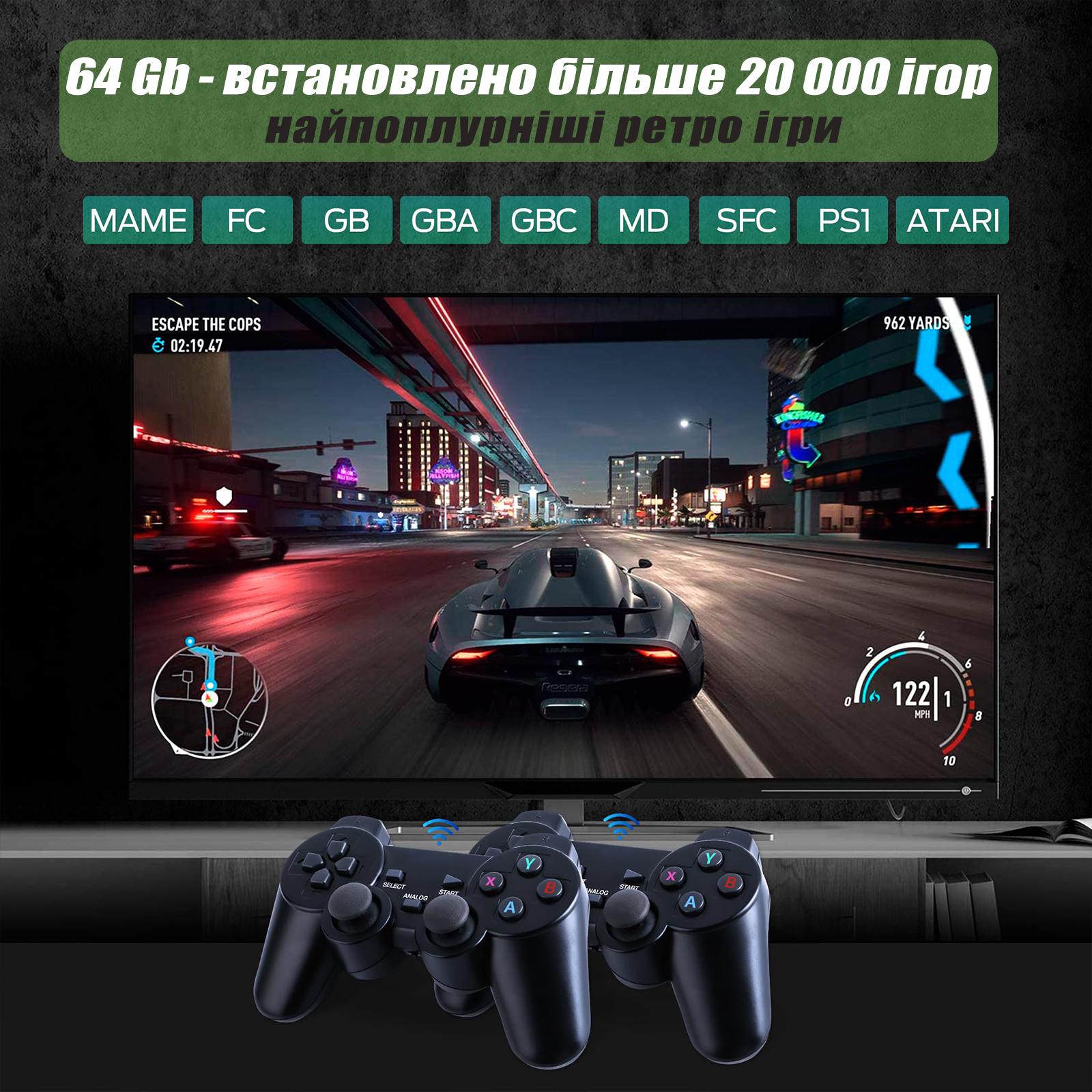 Игровая приставка к телевизору Game Stick 4K Lite 64 Gb (19480559) - фото 6