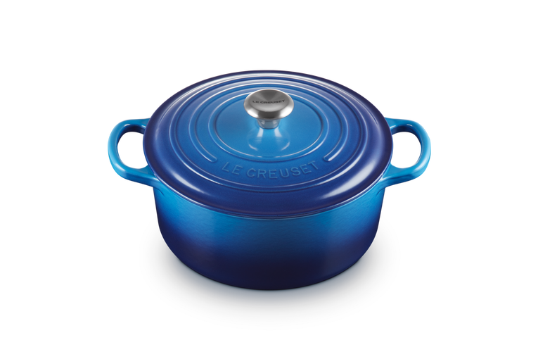 Кастрюля Le Creuset Signature с крышкой 3,3 л Синий (21177222202430) - фото 2