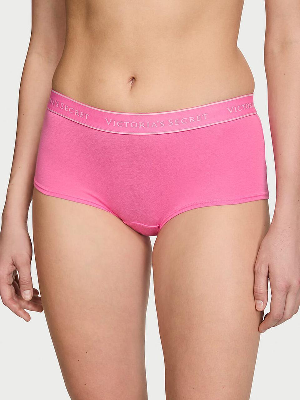 Трусики женские Victoria's Secret шортики М Розовый (2528484571)