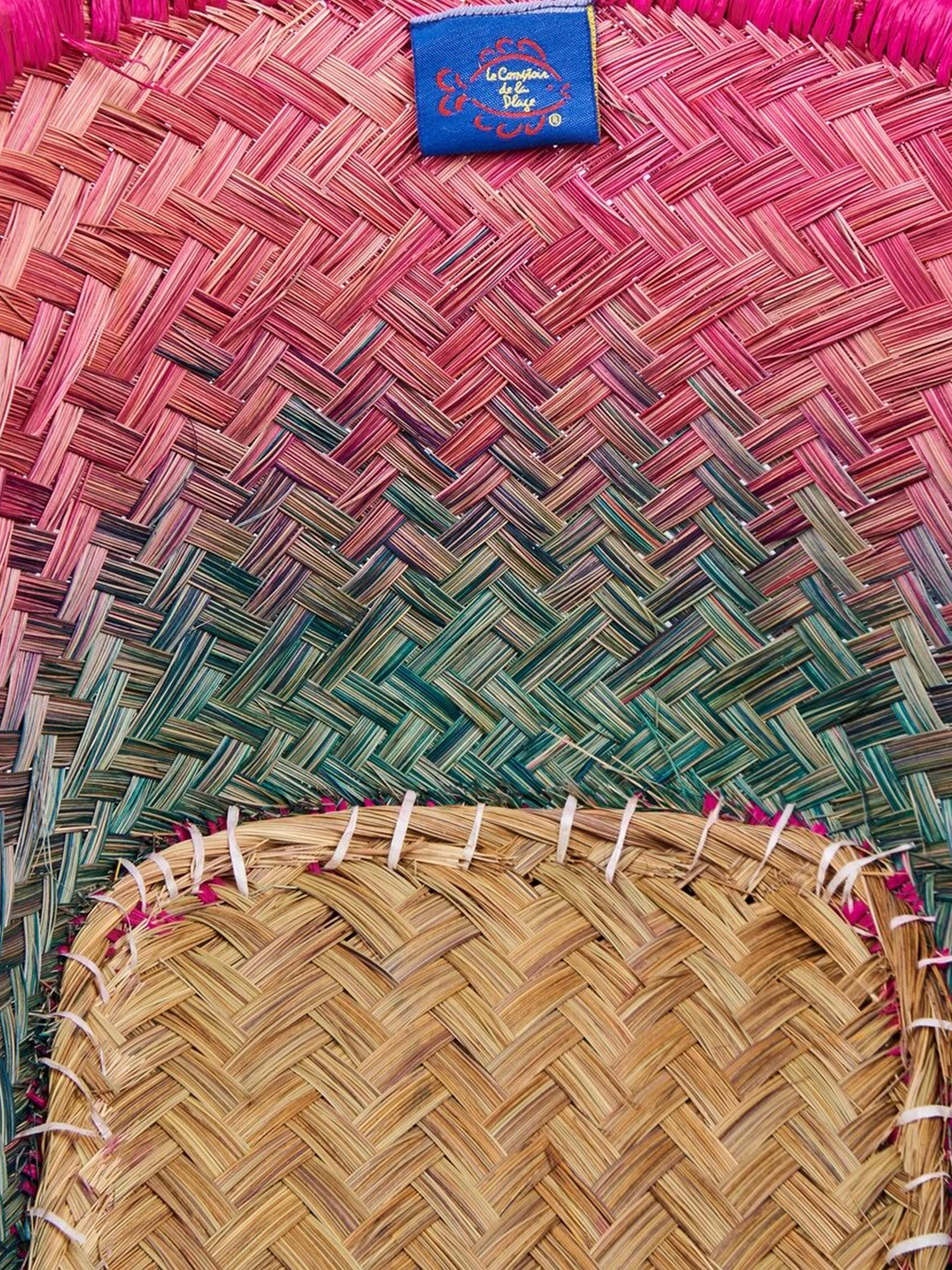 Пляжна сумка LE COMTOUR DE LA PLAGE Aravola BM_Bicolor_318 Рожевий/Зелений - фото 3 Пляжна сумка LE COMTOUR DE LA PLAGE Aravola BM_Bicolor_318 Рожевий/Зелений - фото 3