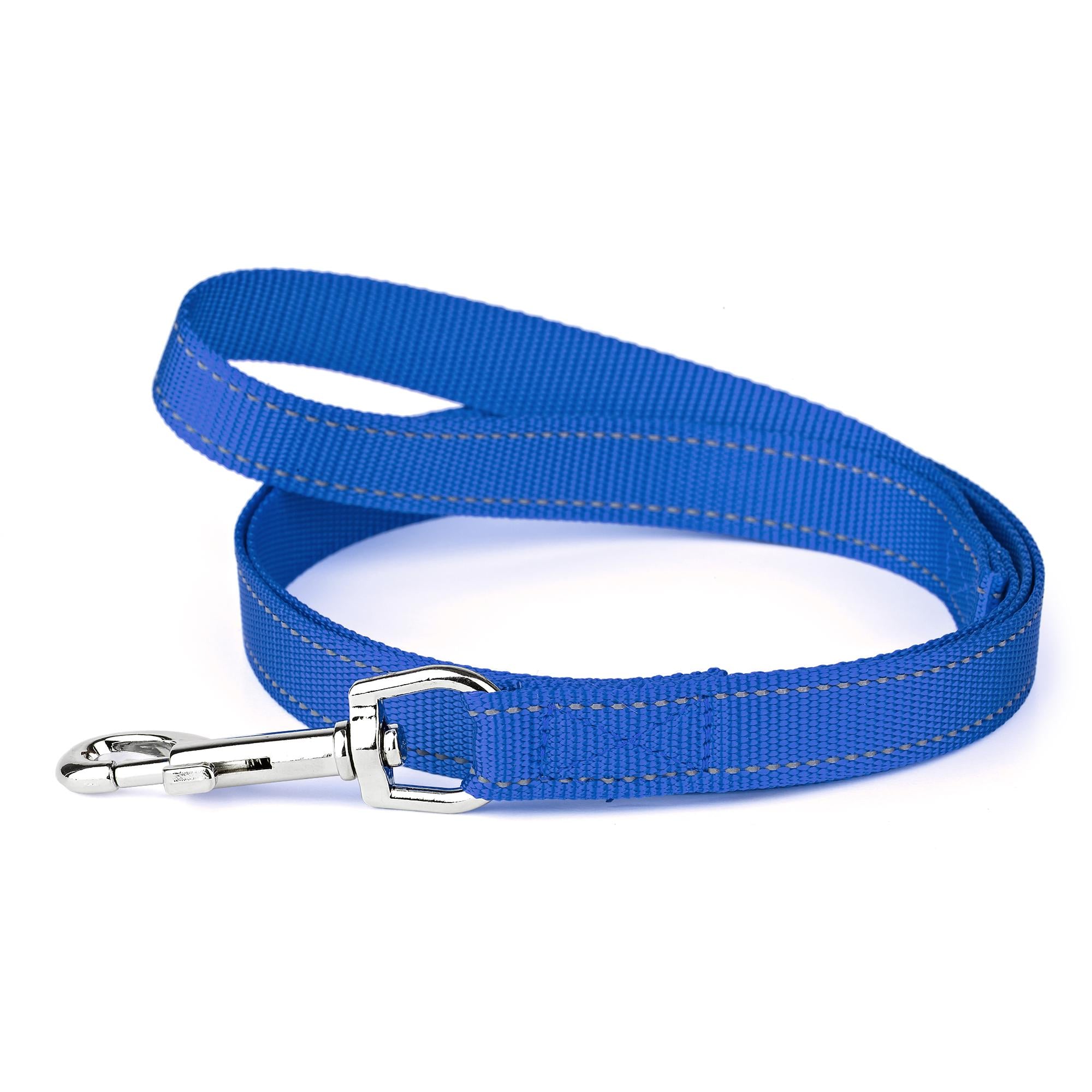 Поводок KareLine из нейлона со светоотражающей нитью 25 мм 1200 мм Синий (0834/7)