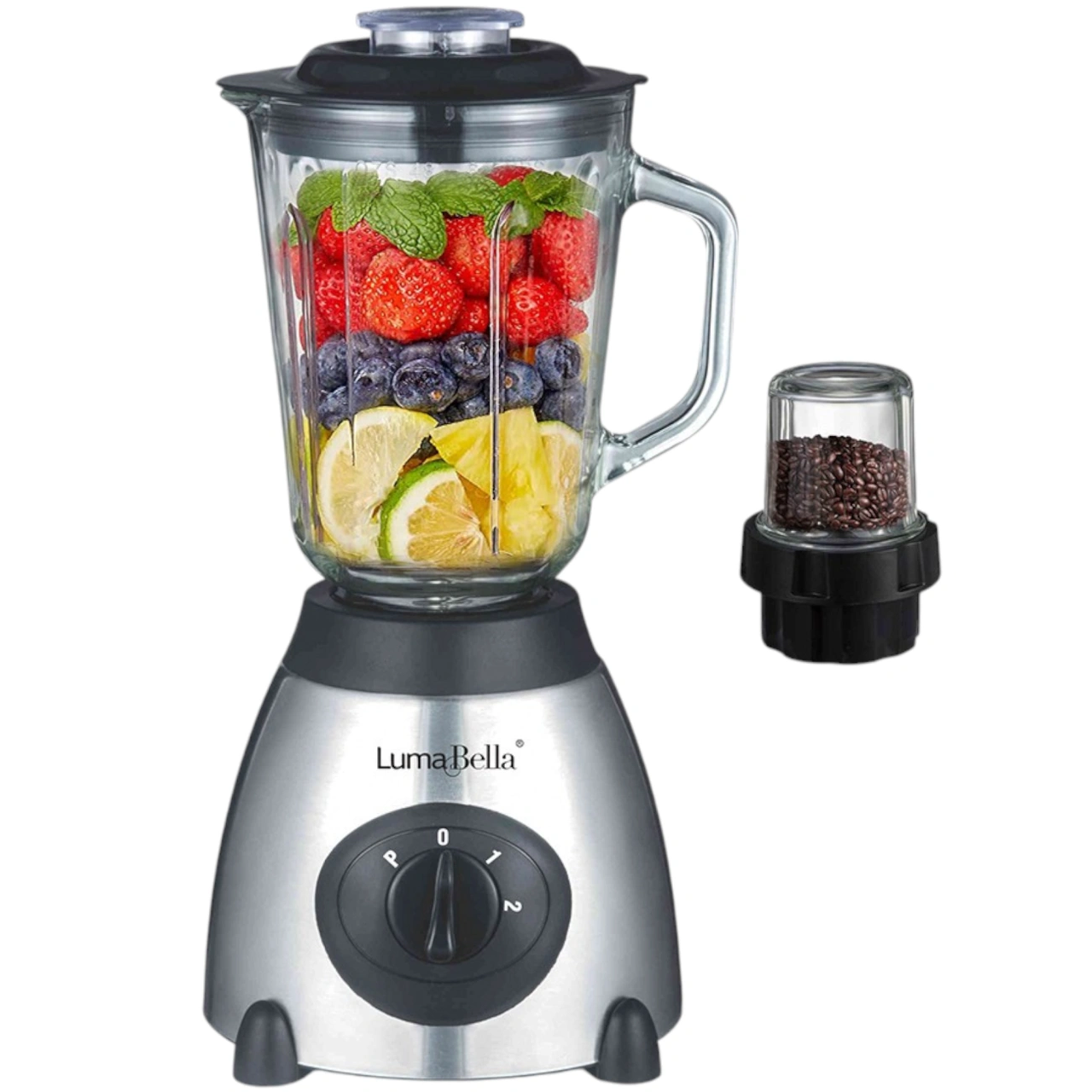 Блендер LumaBella LB-53023 для смузи и коктейлей 1,5 л 500 Вт (LB 53023)