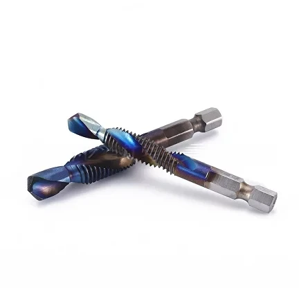 Набор метчиков с титановым покрытием 6 шт. (X00704) - фото 3 Набор метчиков с титановым покрытием 6 шт. (X00704) - фото 3