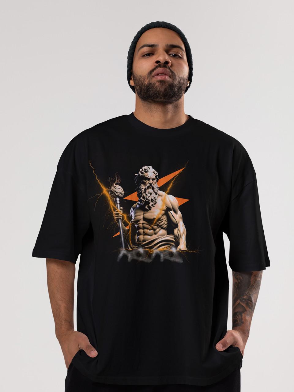 Футболка чоловіча оверсайз Mishe Urban 113014 XL Чорний (113014_14) - фото 3 Футболка чоловіча оверсайз Mishe Urban 113014 XL Чорний (113014_14) - фото 3