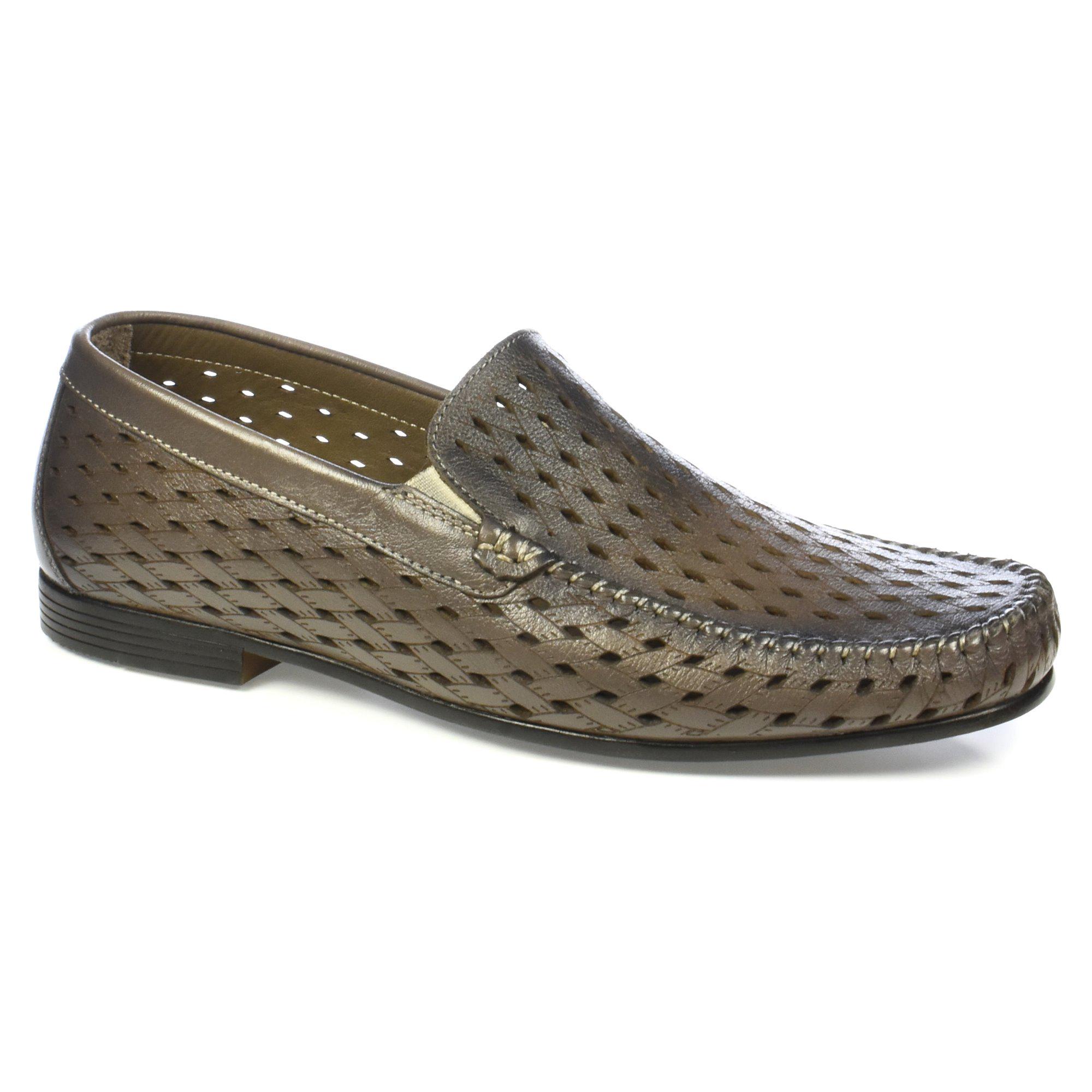 Туфли мужские весенние повседневные Luciano Bellini р. 41 Коричневый (8905-41)