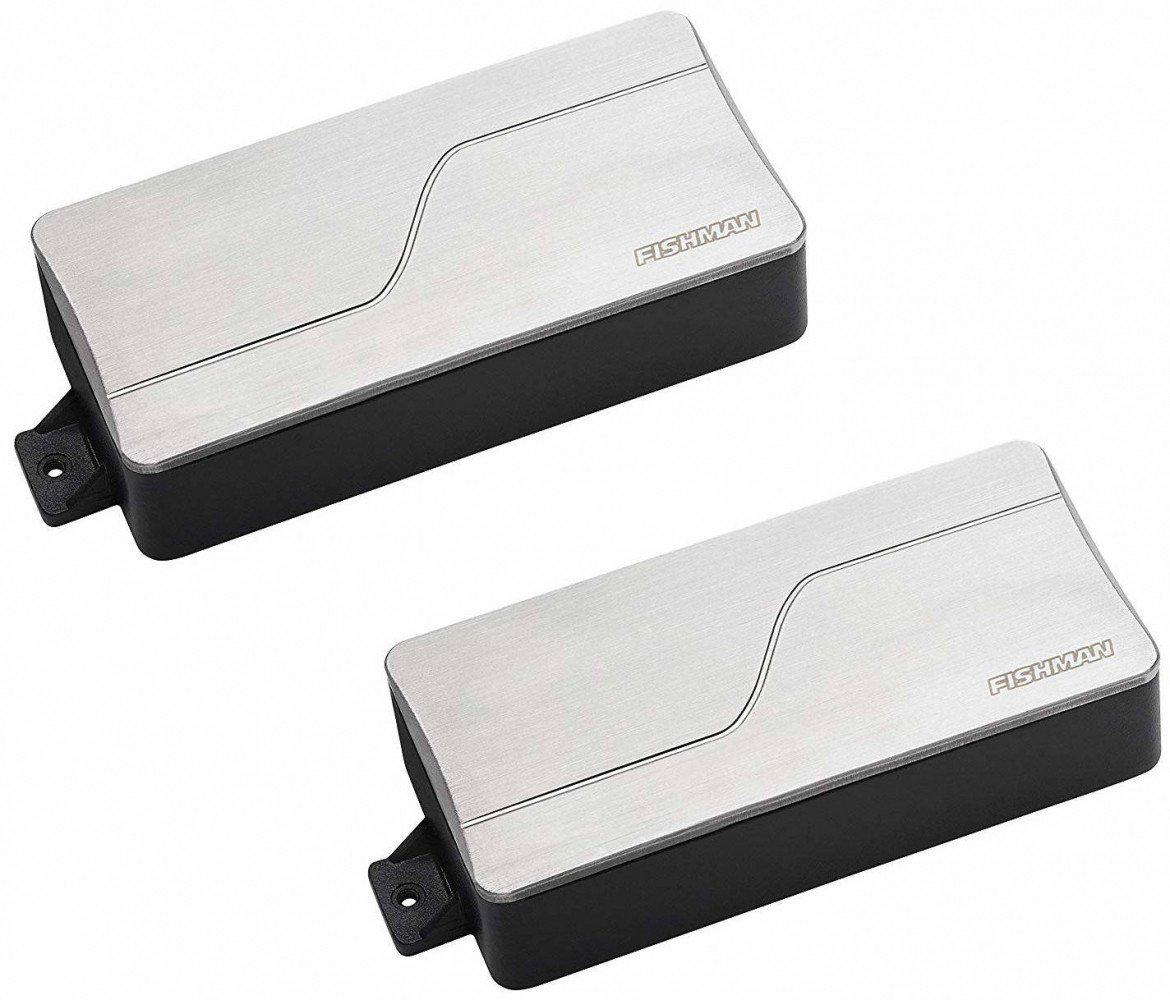 Звукосниматели для электрогитары Fishman Fluence Modern Humbucker PRF-MH7-SR2 Brushed Stainless 2 шт. (126314)