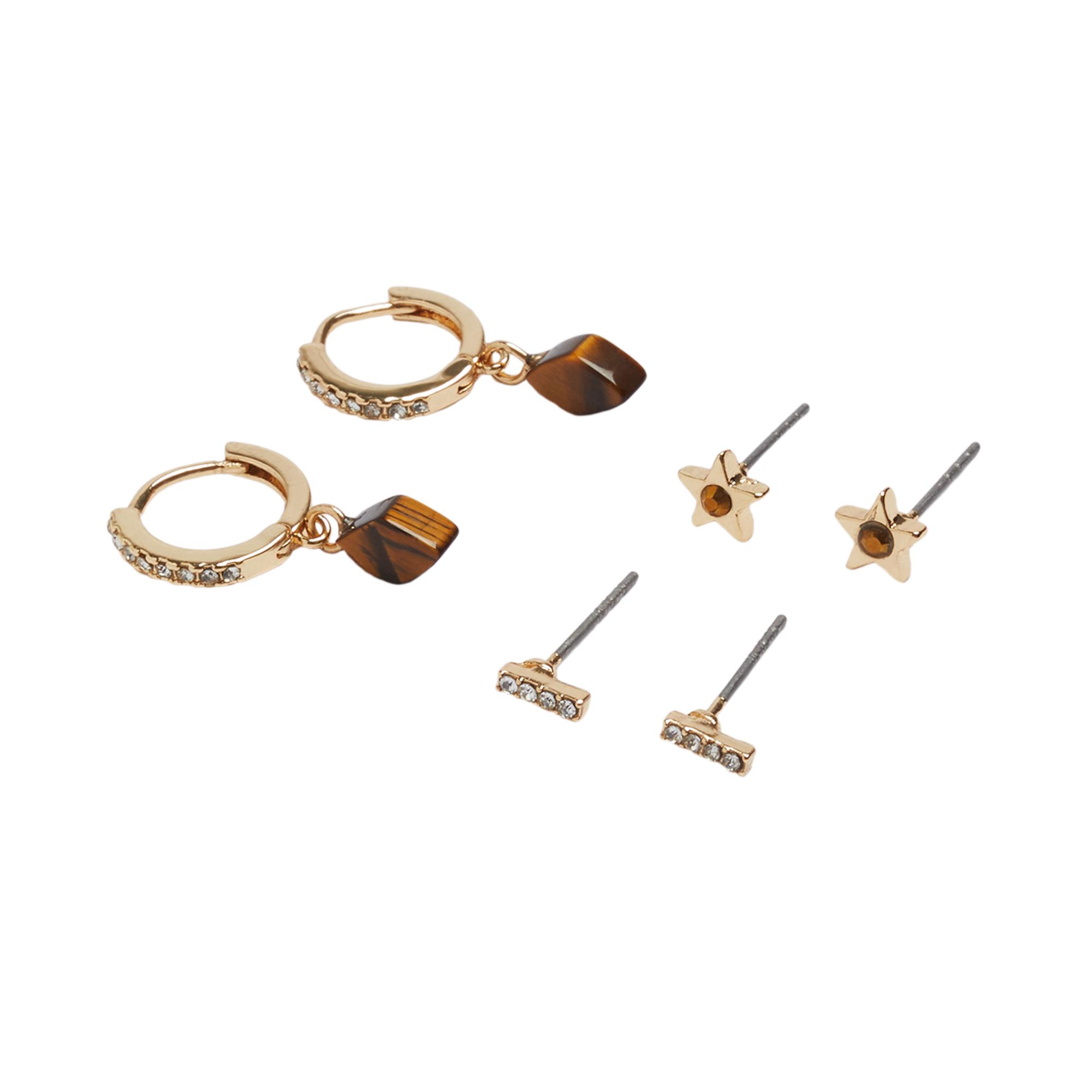 Женские серьги Parfois 193536 ONE Золотой