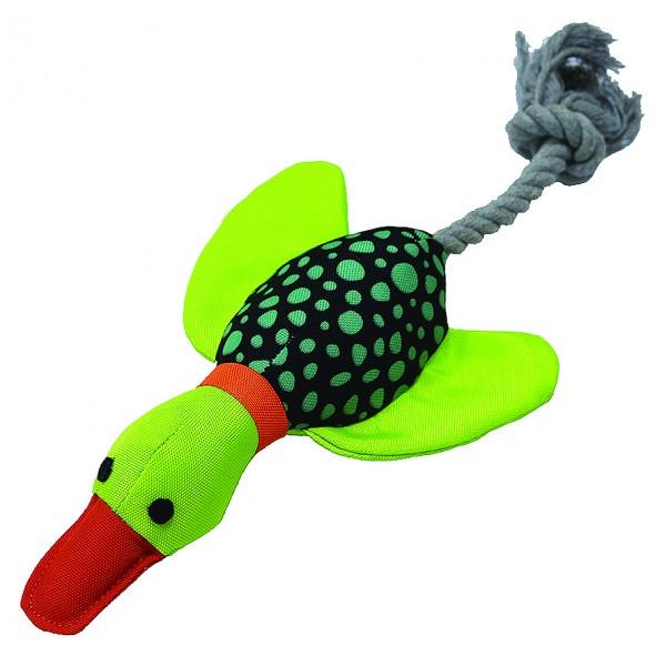Игрушка для собак TatraPet Toys&Fun Утка с канатом 33 см (1752296963)