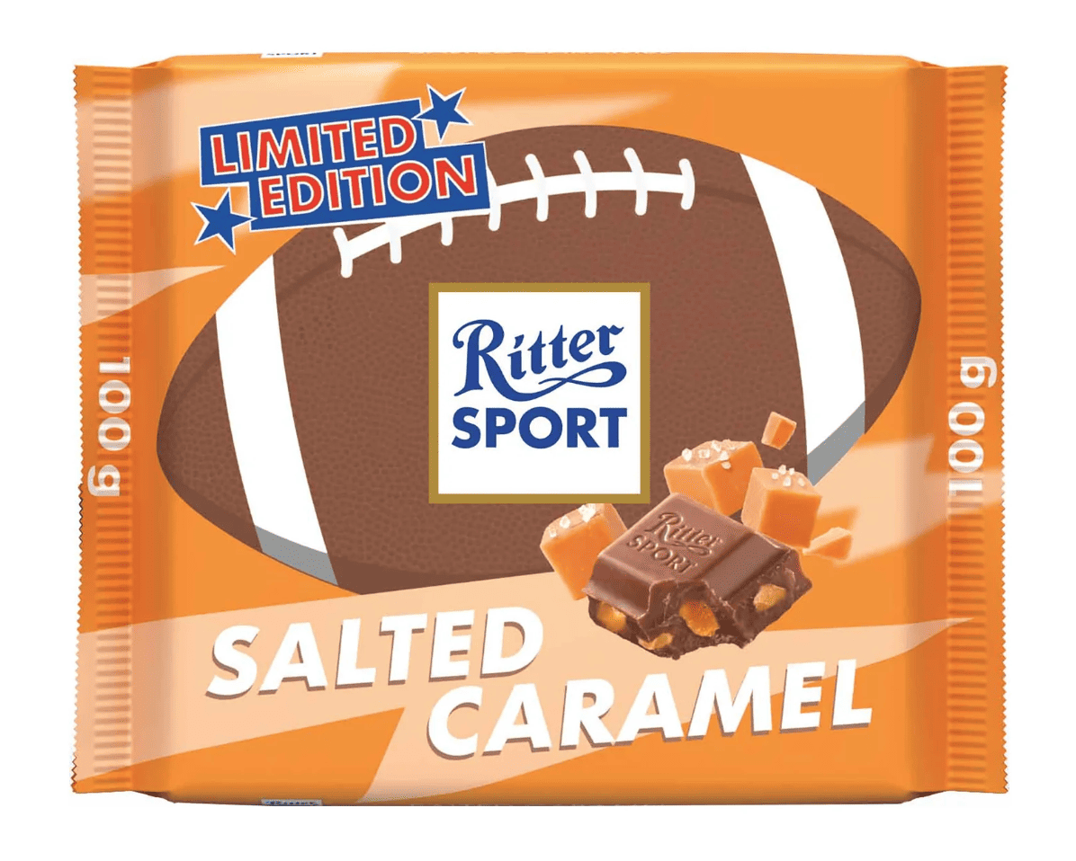 Шоколад Ritter Sport Salted Caramel Milk Chocolate 100 г (2913324460)