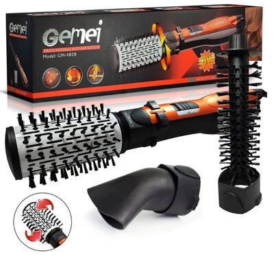 Фен-щетка Gemei Air Styler 3в1 с керамическим покрытием 1000 Вт - фото 5