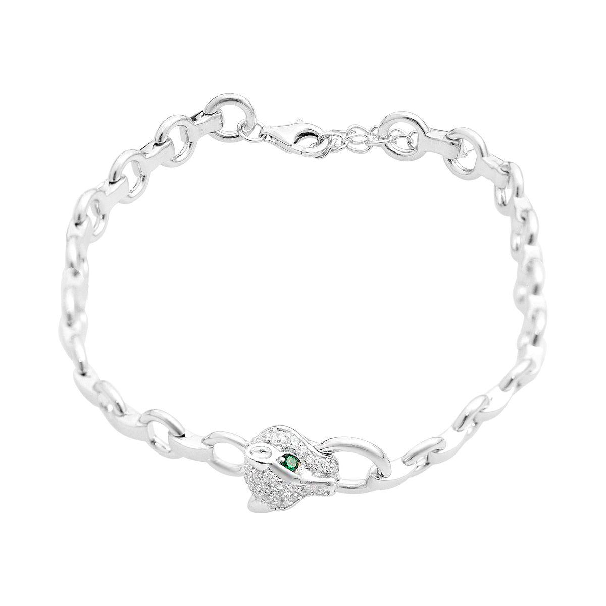 Браслет серебряный с фианитами 12,95 гр (60001909)