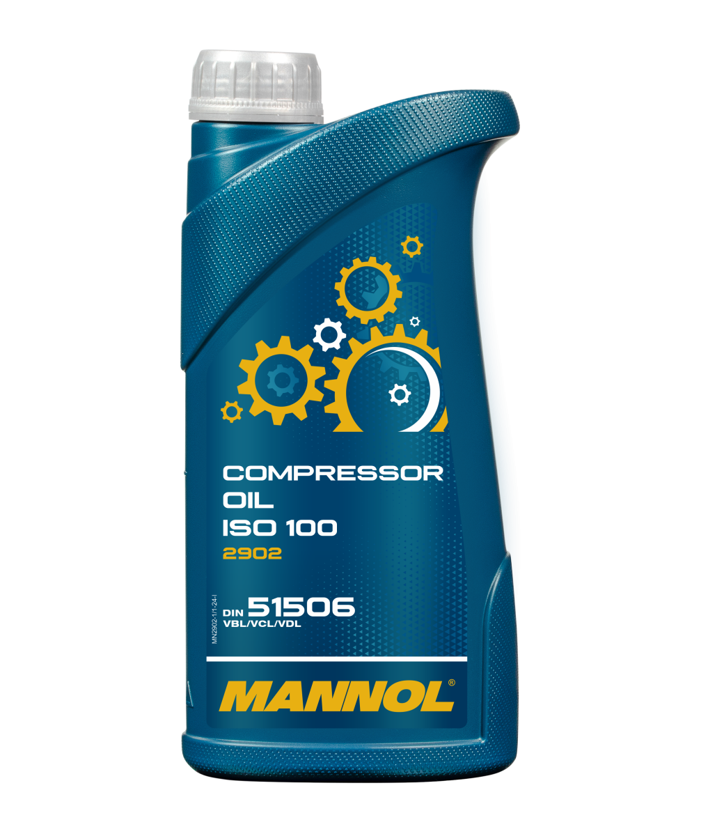 Компрессорное масло Mannol Compressor Oil ISO 100 минеральное 1 л (2902)