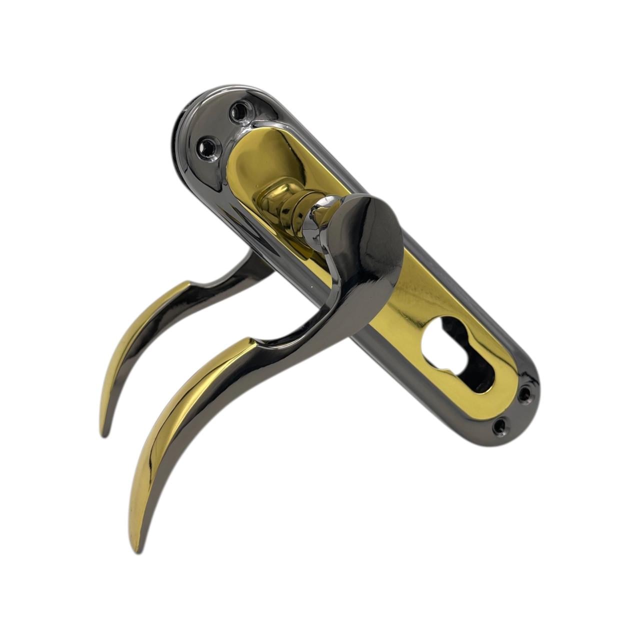 Дверные ручки межкомнатные из цинкового сплава Fuaro Simfonia BP/BN У-62 мм (370027)