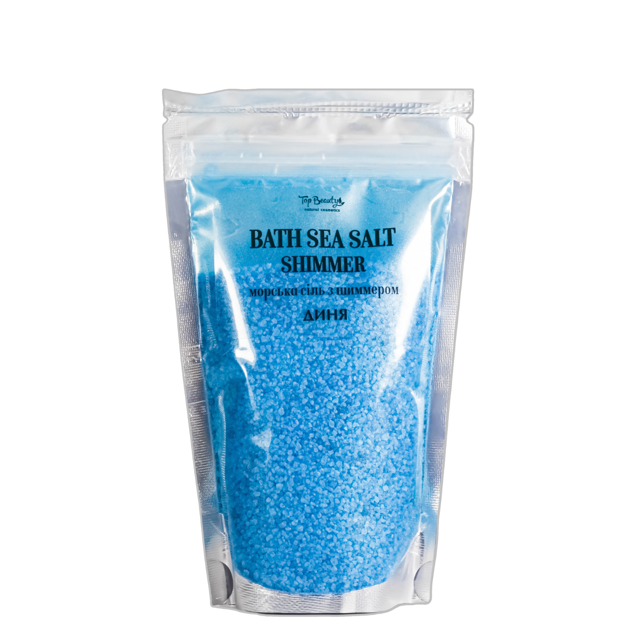 Соль для ванны Top Beauty с ароматом дыни и шимера (23938914)