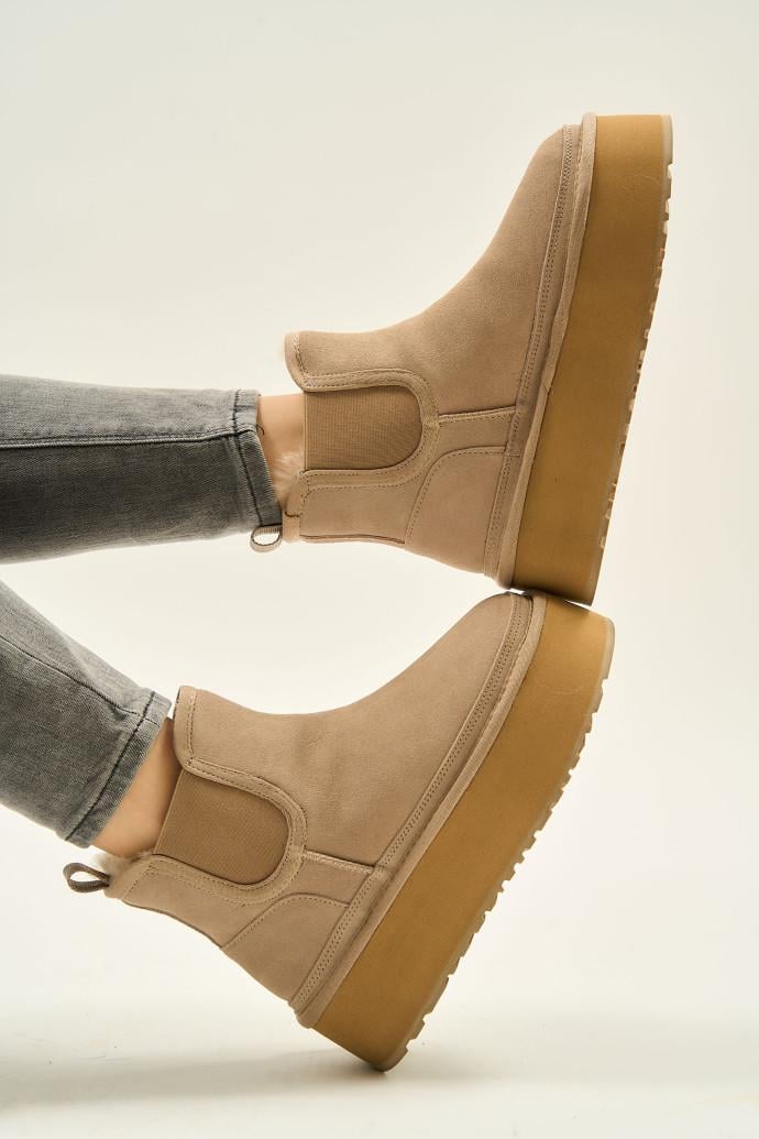 Угги женские Fabio Monelli р. 41 Бежевый (180830)