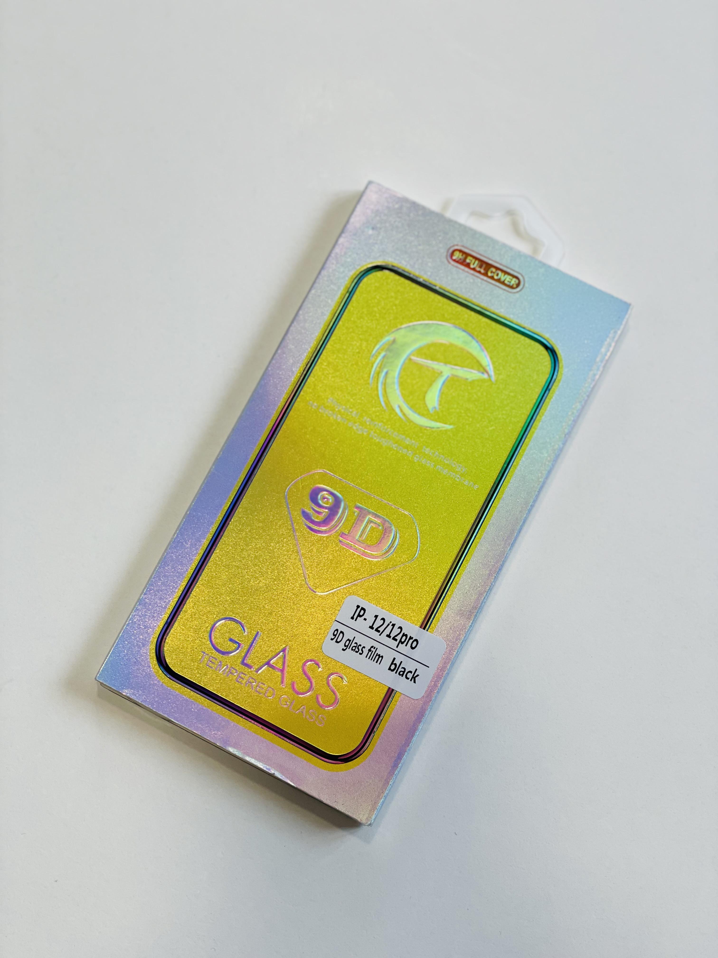 Защитное стекло на экран 9D Full Cover Premium Glass для iPhone 12/12pro (10077)