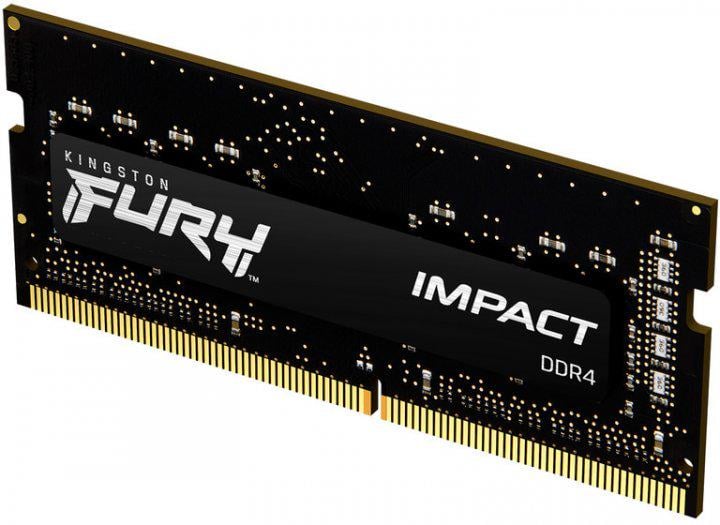 Оперативна пам'ять Kingston Fury Impact DDR4 8 Гб 2666 МГц (KF426S15IB/8) - фото 2