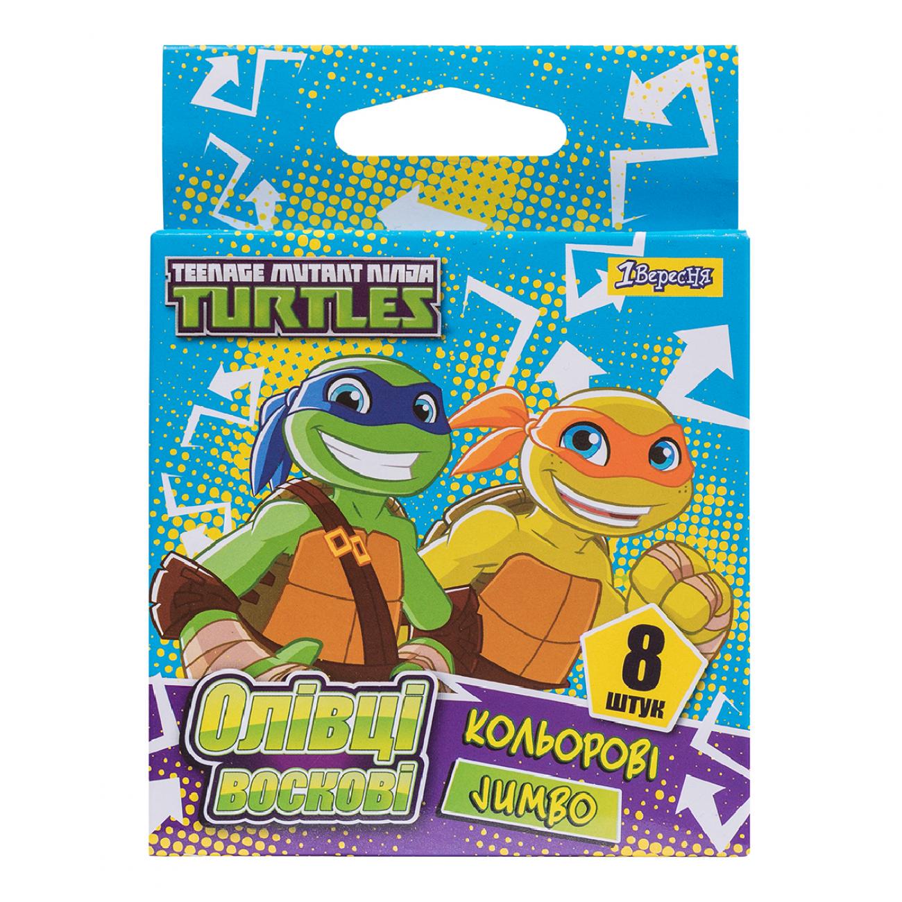 Олівці воскові jumbo 8 кольорів (MTT-163109)