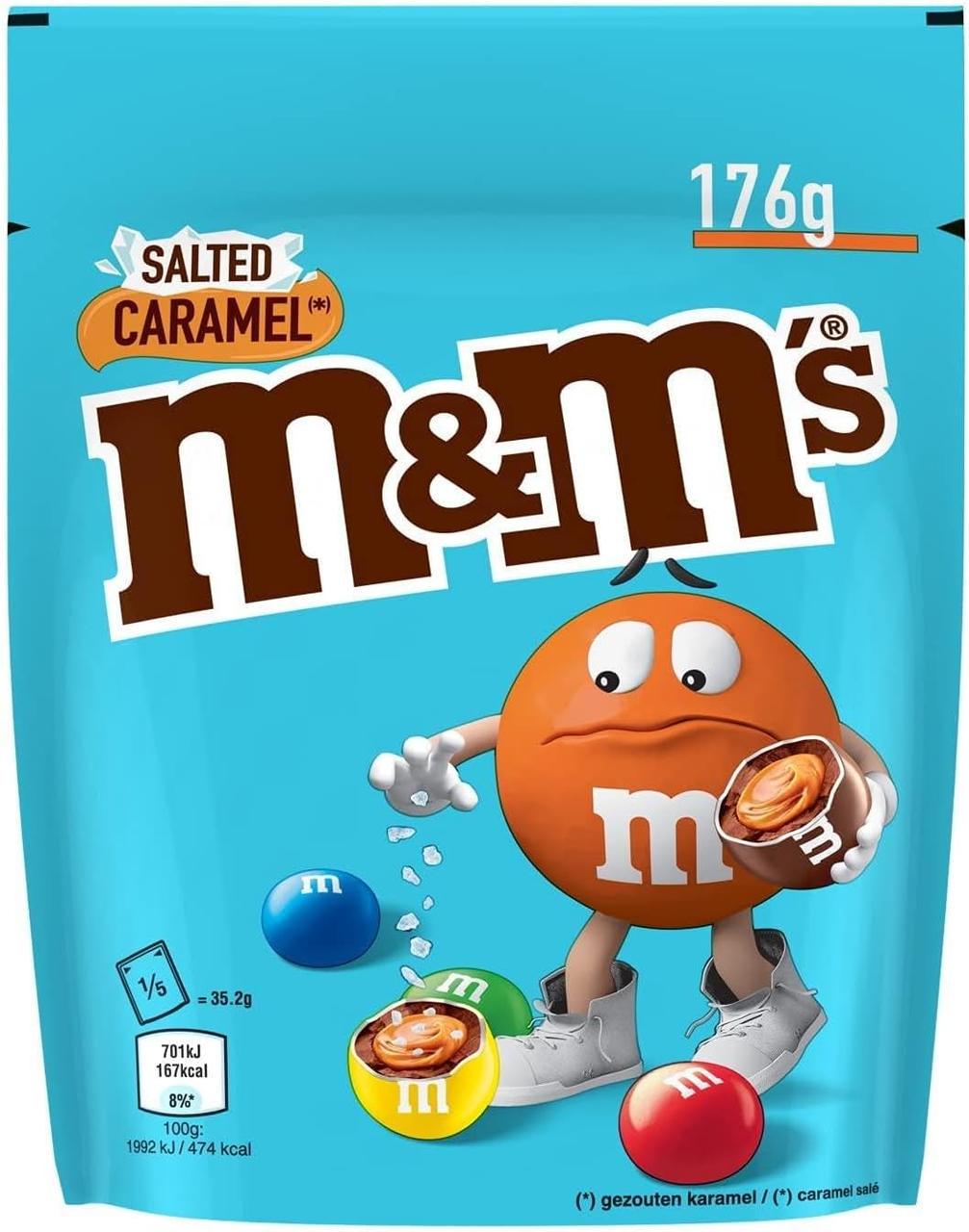 Драже M&M's Salted Caramel Milk Chocolate Bag 176 г (2561418409)