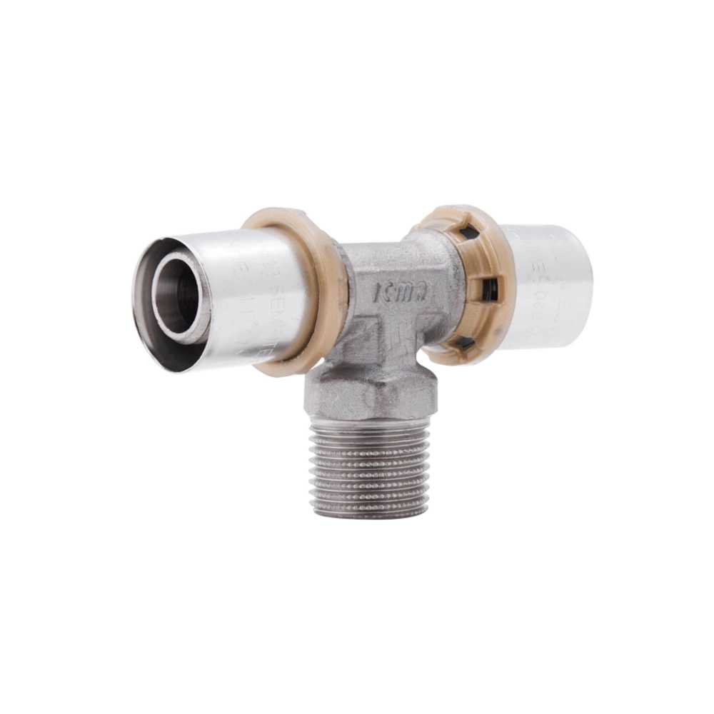 Трійник для обтиску труб ICMA №407 20x1/2" З (SD00009349)