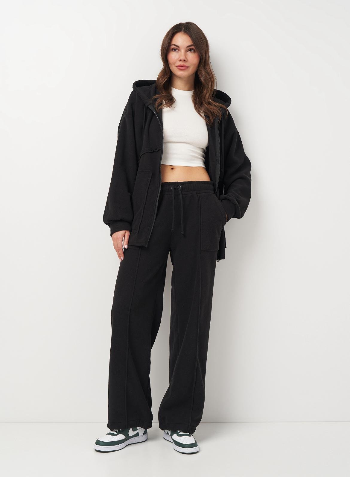 Спортивный костюм Силена утепленный женский р. 58 Черный (2288073051)