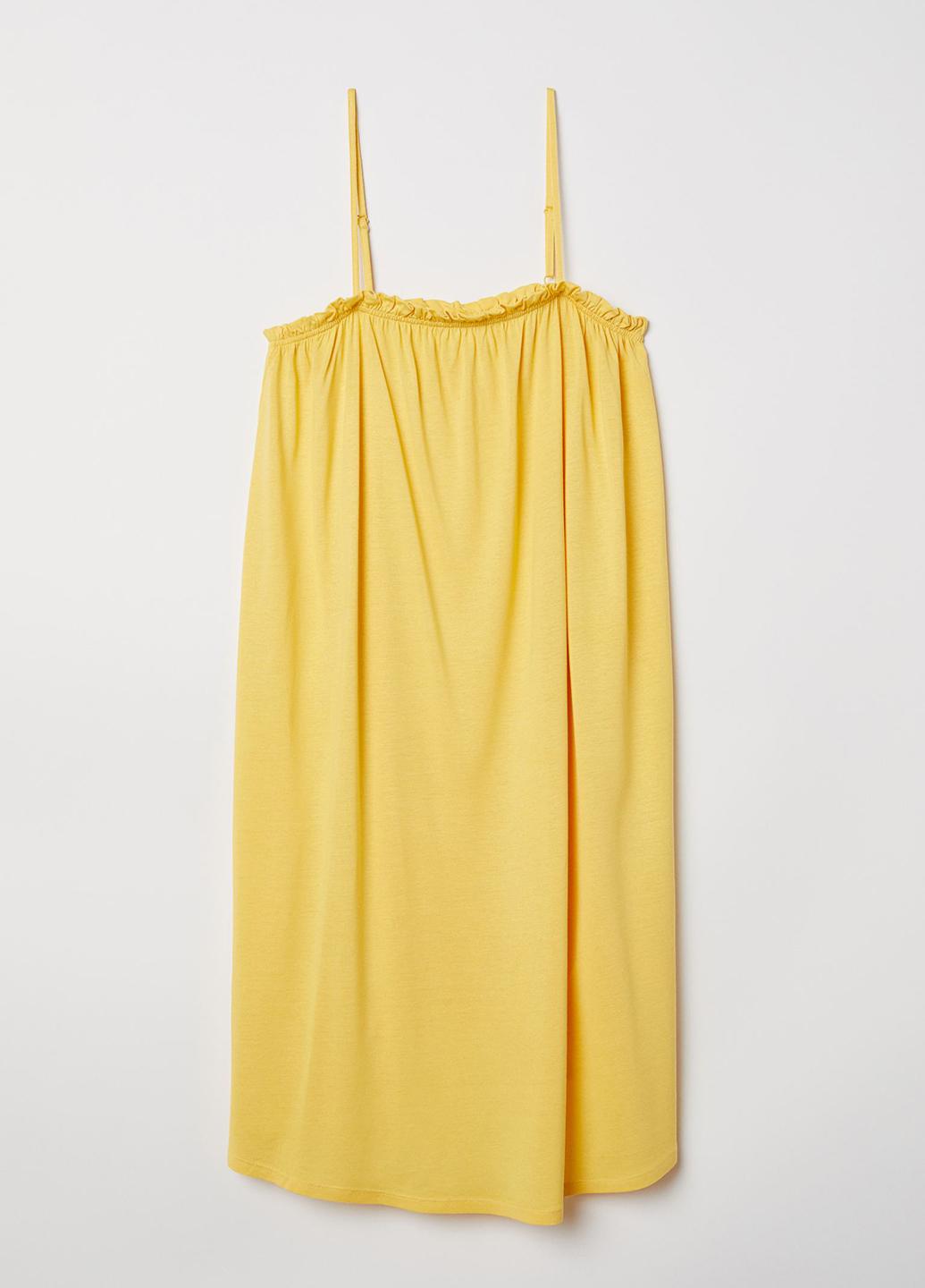 Платье H&M M Желтый (638958011b42)