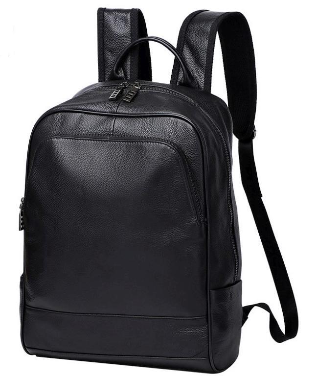 Городской рюкзак мужской Royal Bag A25F-11685A кожаный Черный (4534) Городской рюкзак мужской Royal Bag A25F-11685A кожаный Черный (4534)