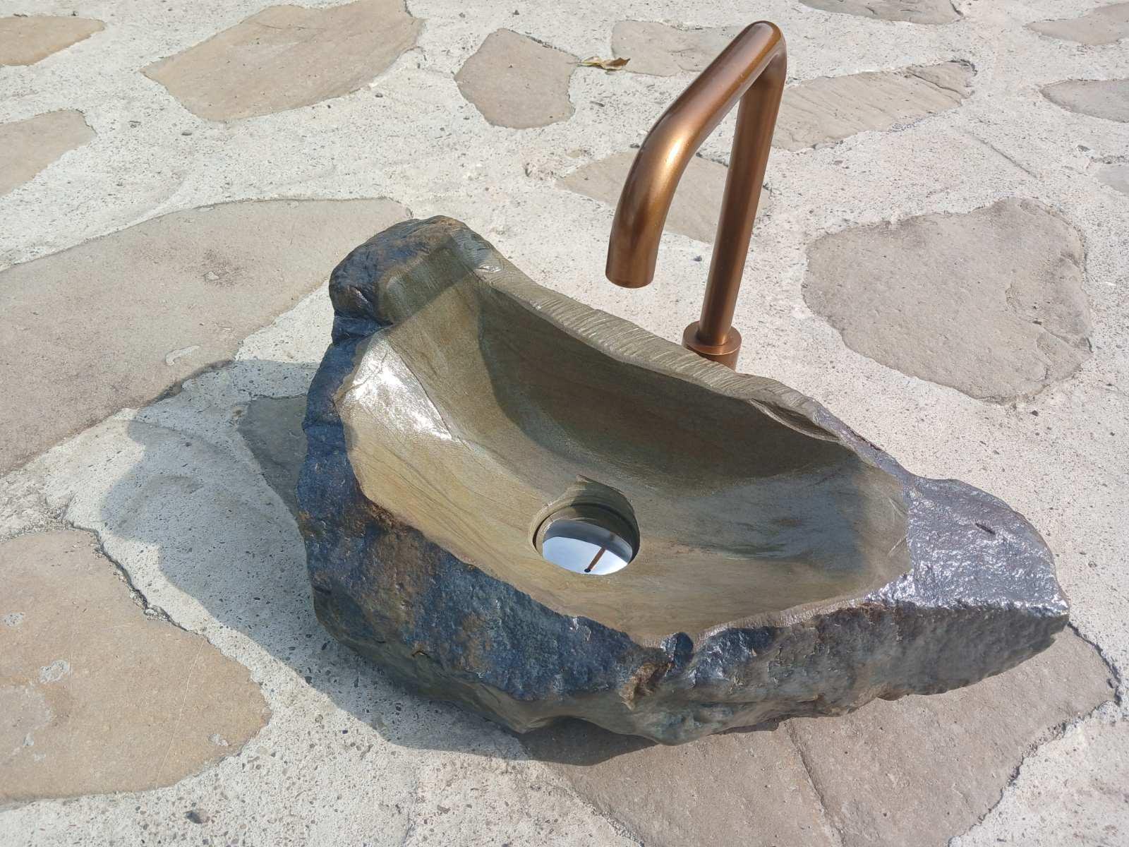 Раковина из речного камня 24х12х4 см Разноцветный - фото 3 Раковина из речного камня 24х12х4 см Разноцветный - фото 3