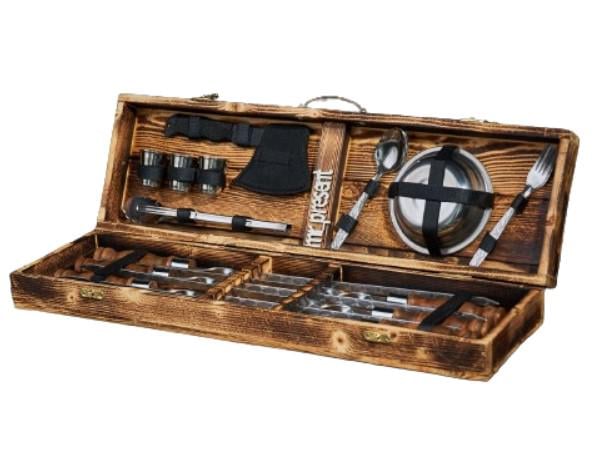 Набір шампурів Piknik-Profi №10 у кейсі (19305078)