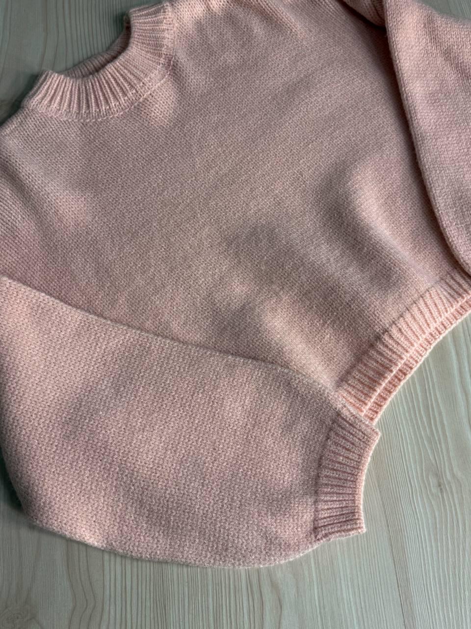 Свитер женский Fancy Matinee 539 оверсайз однотонный OS Розовый (5306) - фото 2 Свитер женский Fancy Matinee 539 оверсайз однотонный OS Розовый (5306) - фото 2