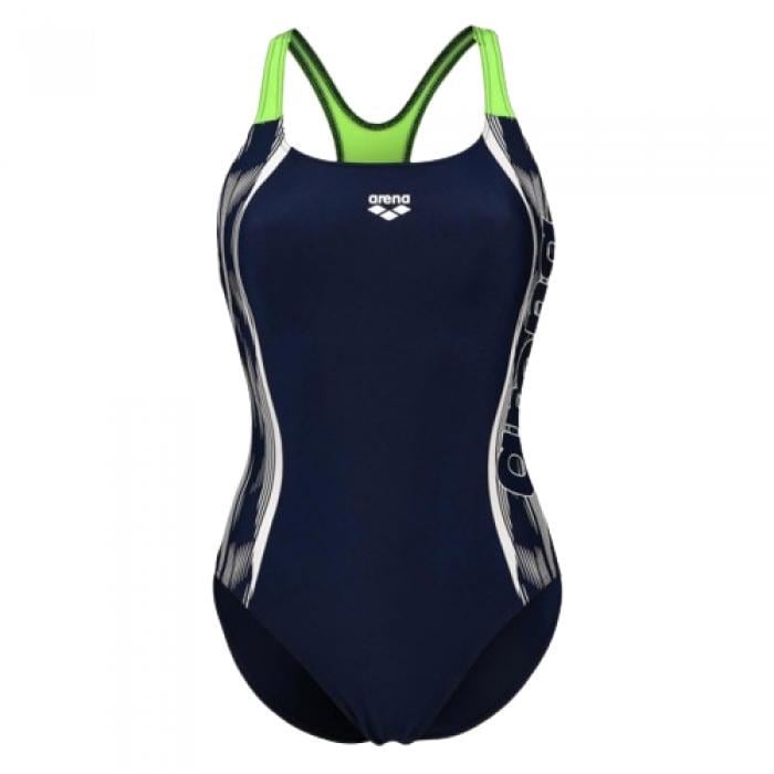 Купальник женский Arena SWIM PRO BACK GRAPHIC р. 42 Синий (005532-710 42)