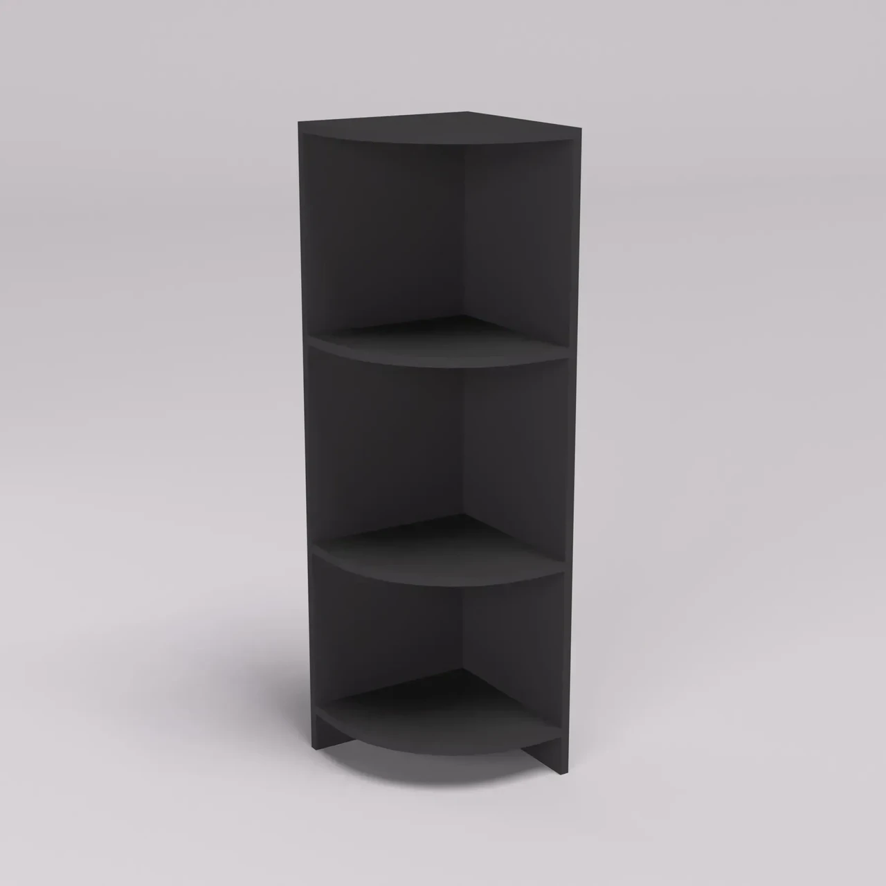 Тумба офісна кутова Kontinent ОКМ-1 32х32х108 см Антрацит (52921735) - фото 2