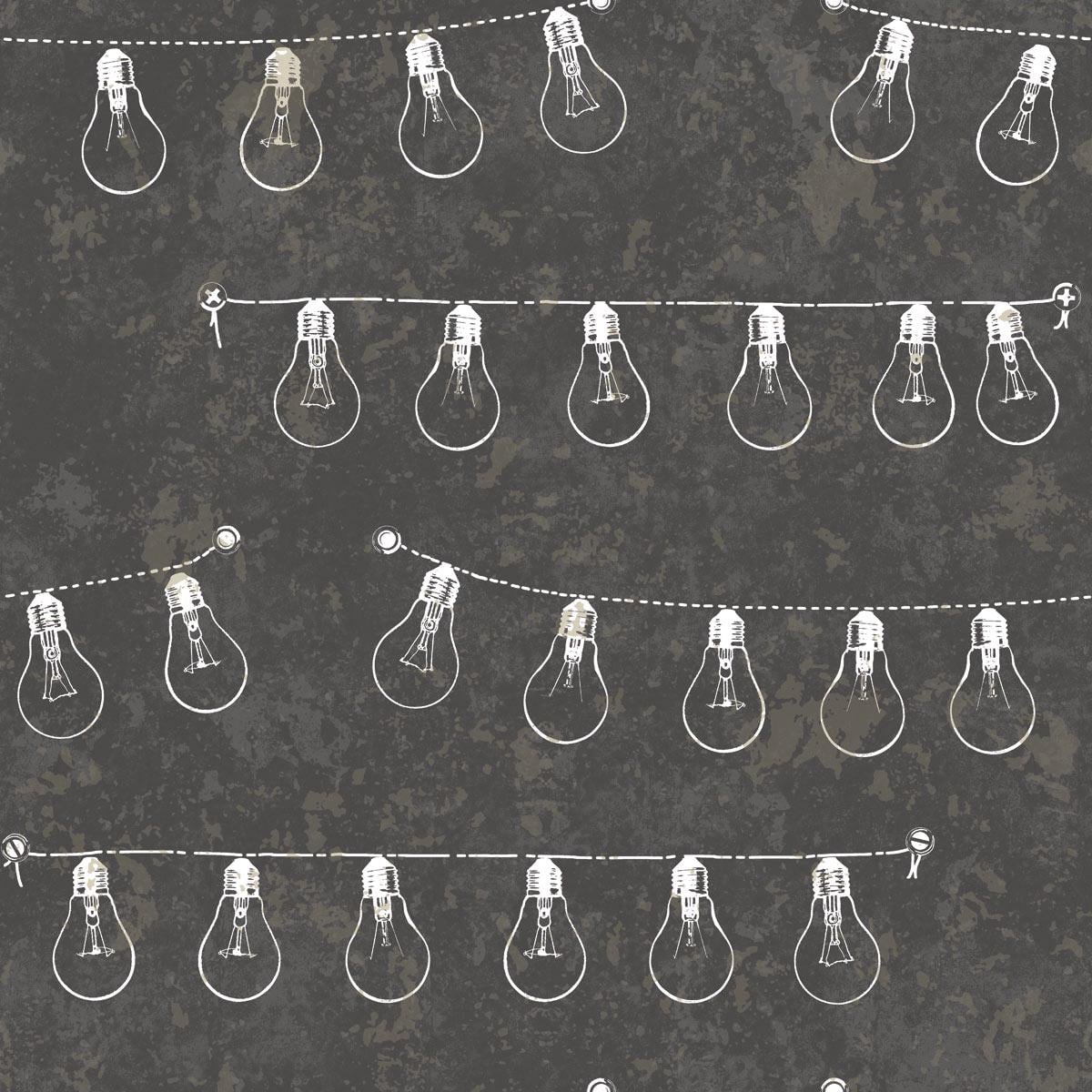 Флизелиновые обои Parato 0,53x10,05 м Черный (990375)