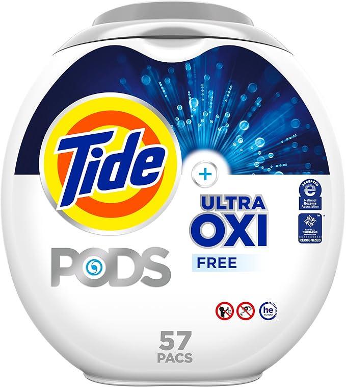 Капсули для прання Tide PODS Ultra OXI Free 57 шт.